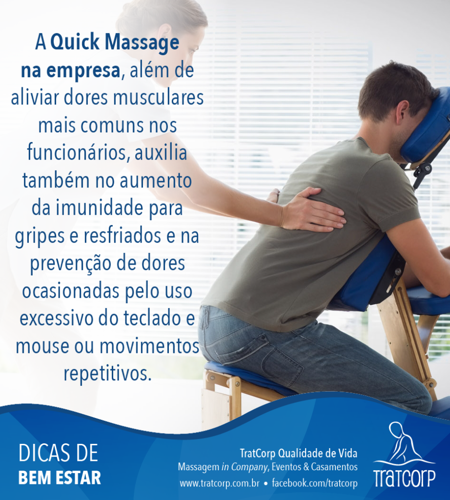 Dicas de massagem da TratCorp