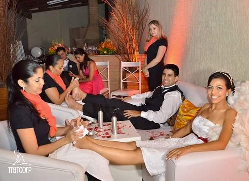 Massagem em Eventos Sociais • TratCorp